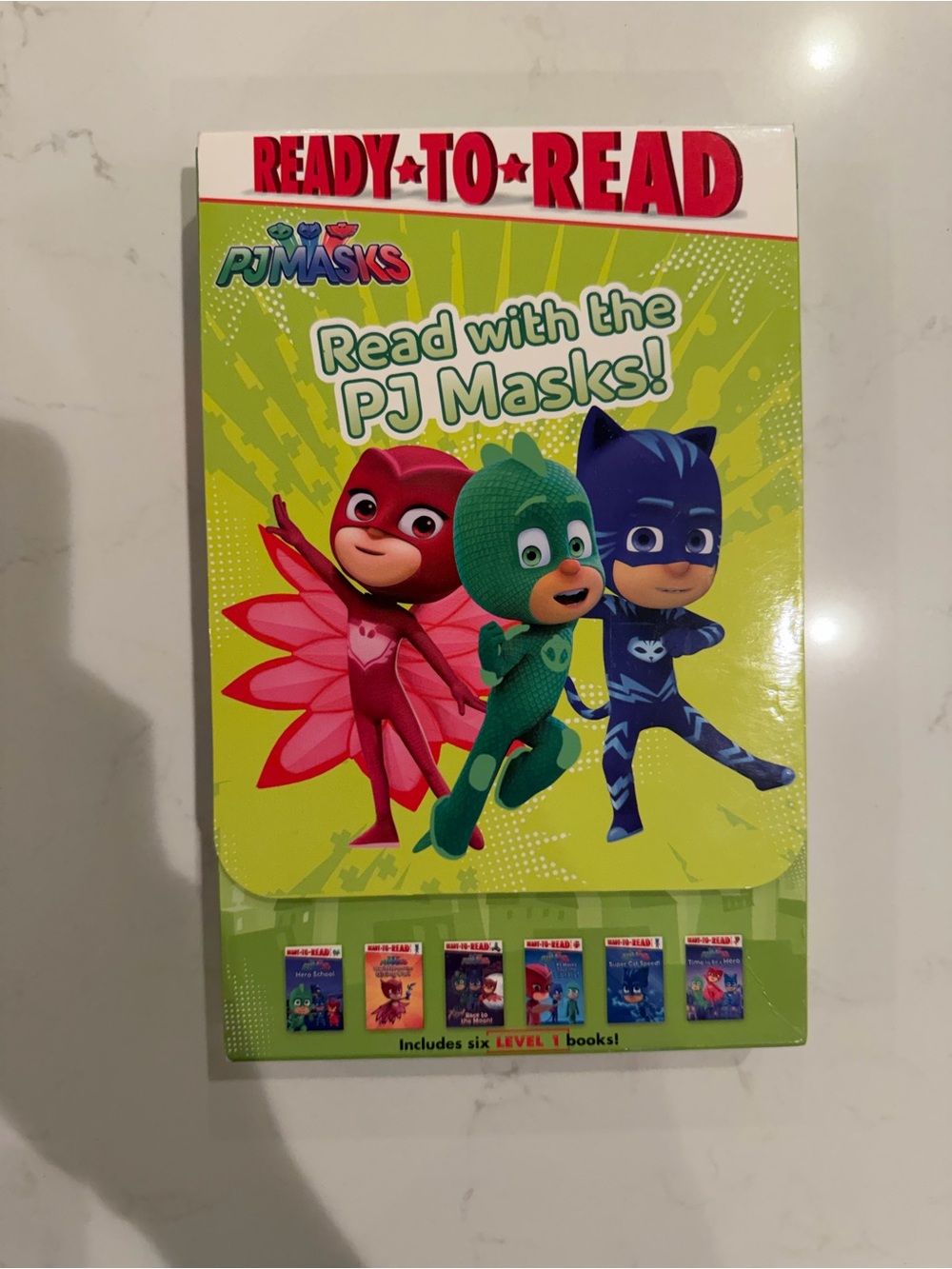 PJ Masks Ready-to-Read Book Set - six books, like new
